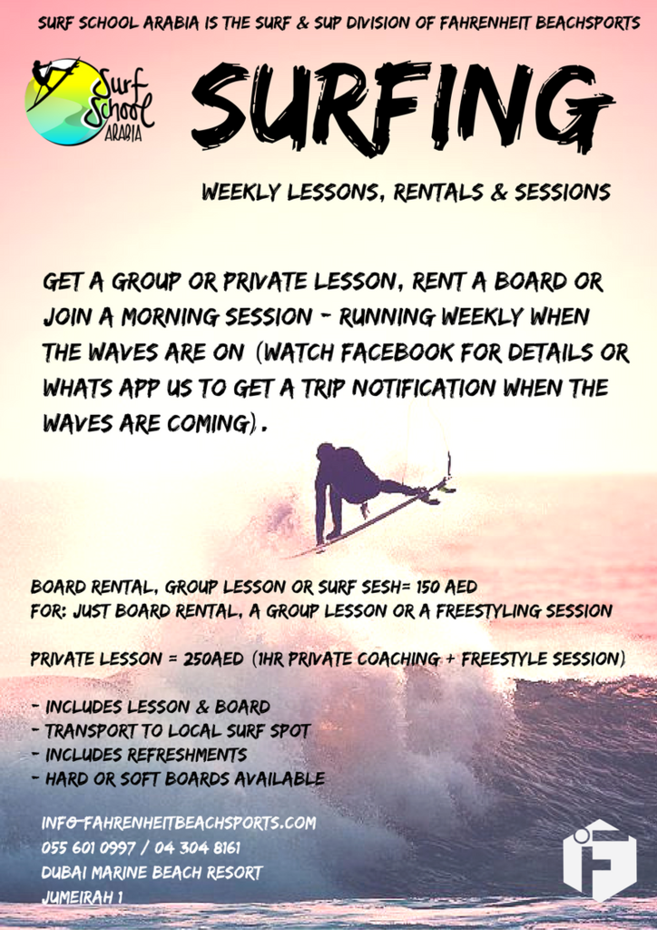 LEARN TO SURF - Get a lesson, rent a board or join a surf session