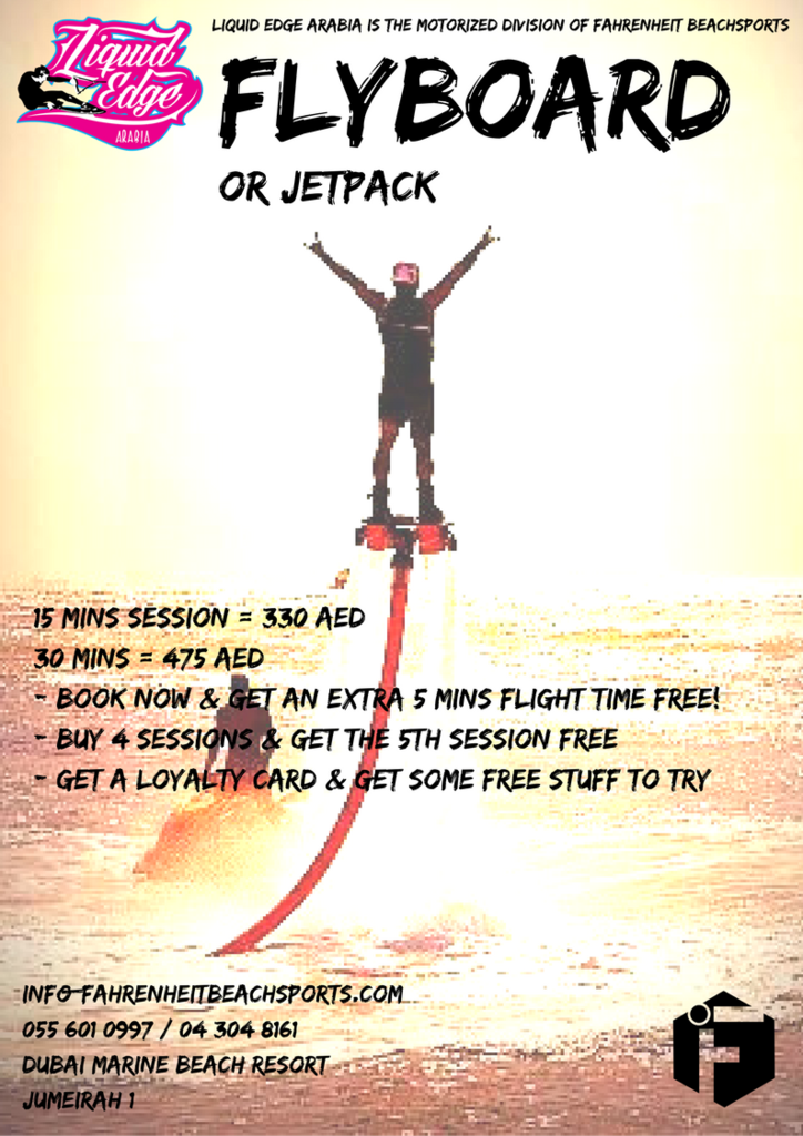 FLYBOARDING & JETPACK - Come and Learn the
