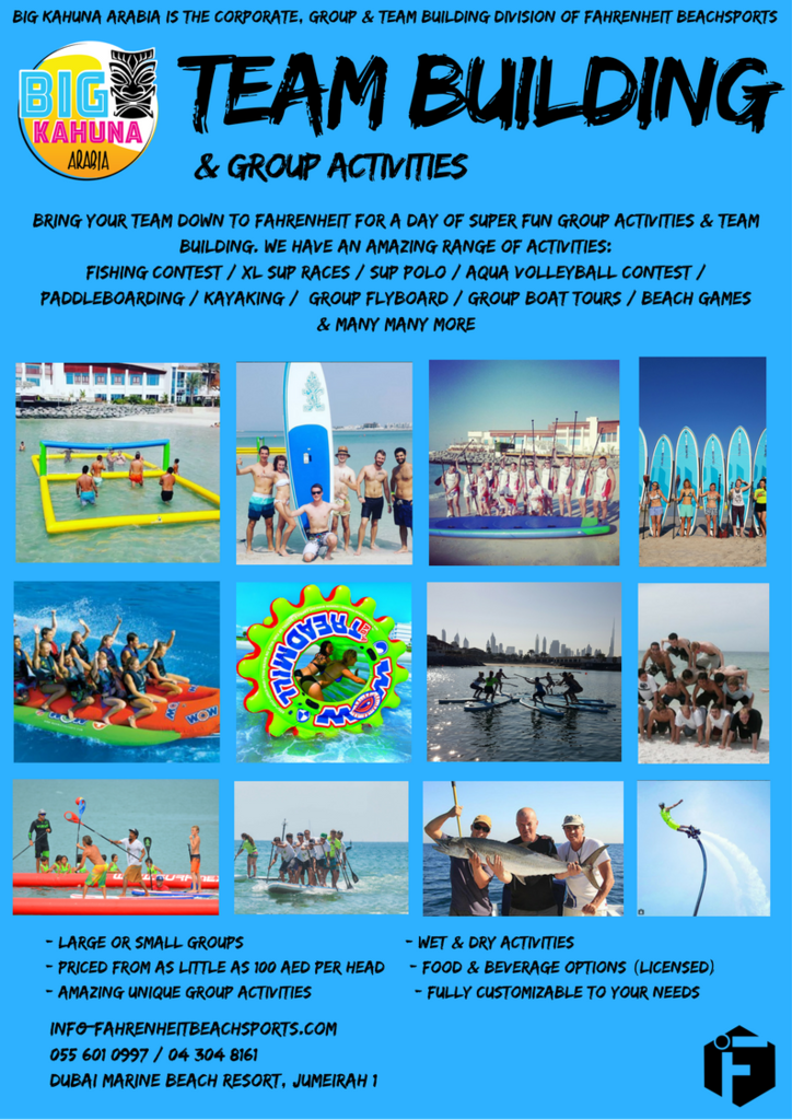 TEAM BUILDING, GROUP BOOKINGS & CORPORATE ACTIVITIES - We have it all covered and can customize your fun day out with your staff, your sales team, your employees of the month or even your family with a host of unique group activities, licensed food & beverage requirements and tailor to your budget.