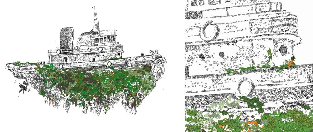 images made out of letters and symbols