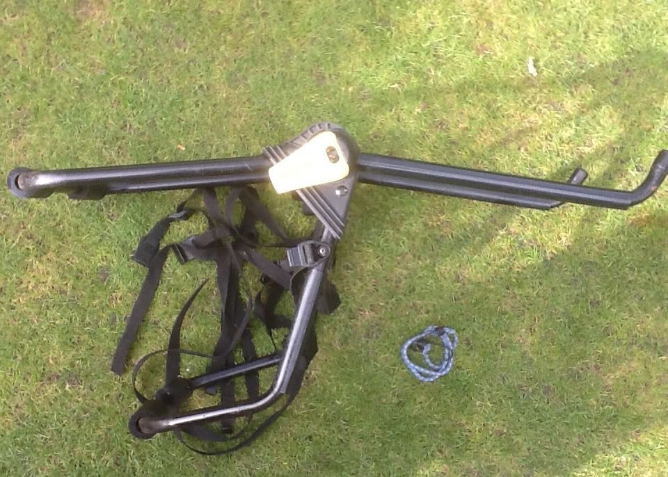 Rhode Gear bike rack (Karma) and X Lite Stubbies (cheap) Retrobike