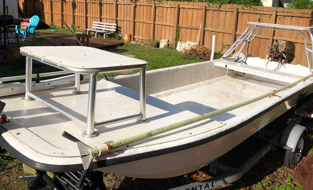 J16 50hp Tiller dual platform skiff Dedicated To The Smallest Of Skiffs