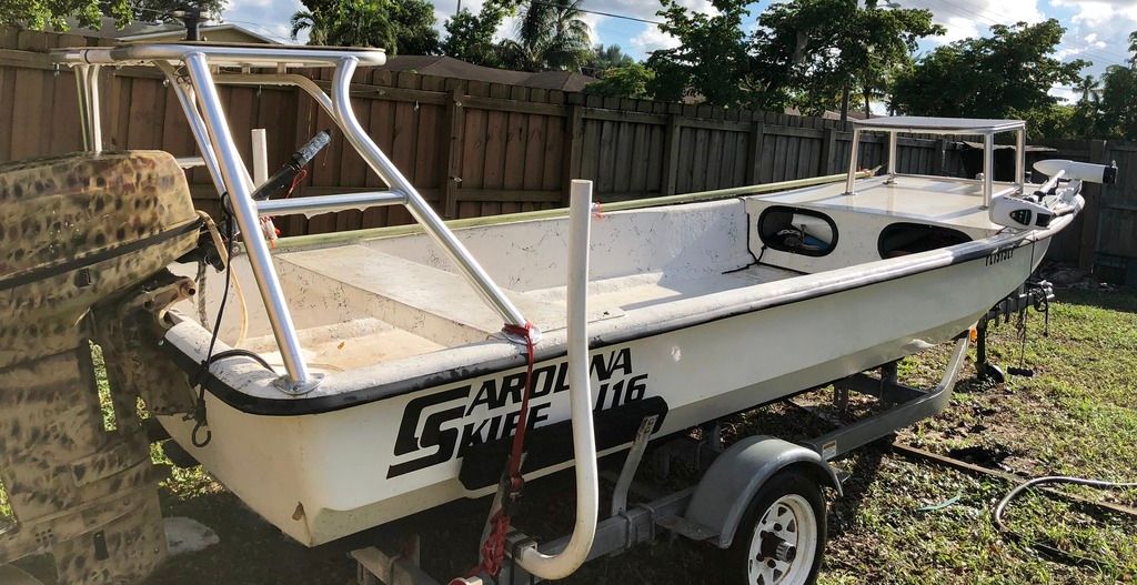 J16 50hp Tiller dual platform skiff Dedicated To The Smallest Of Skiffs