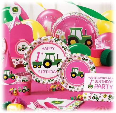  Birthday Party Ideas  Boys on John Deere 1st Birthday Party Supplies