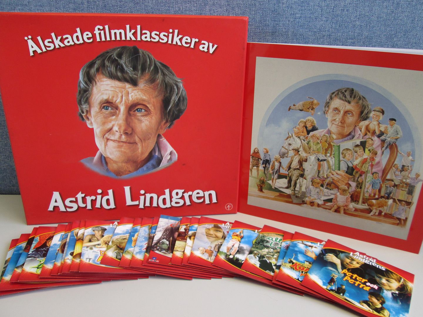 ASTRID LINDGREN- 25-DVD BOX SET ALSKADE FILMKLASSIKER AV (R2) Pippi ...