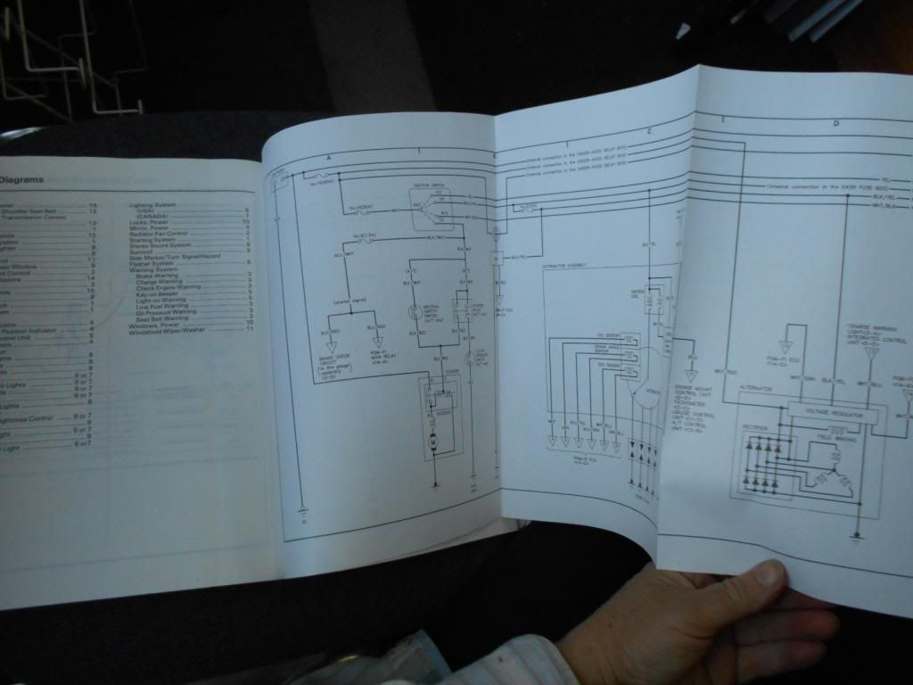 1990 Honda Accord service Manual Electrical diagram