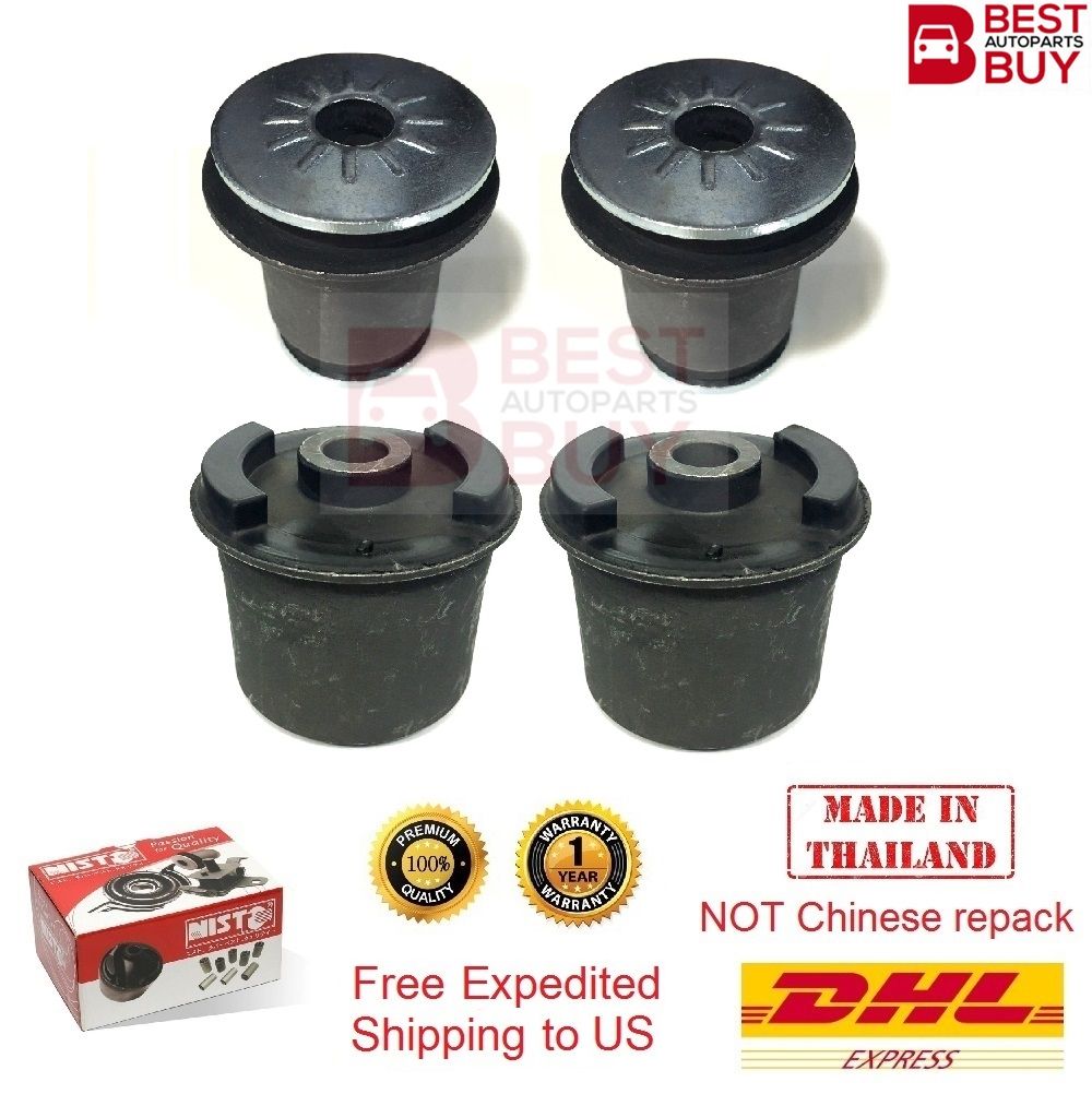 4PCs Front Lower Control Arm Bushing Chevrolet Trailblazer 0209 GMC