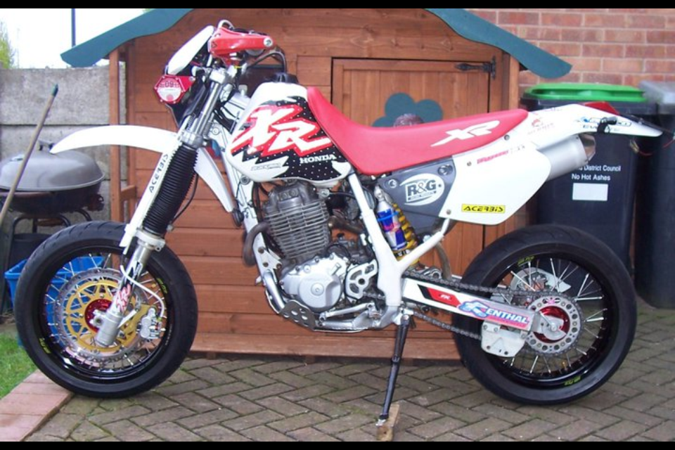 Honda xr400 motard conversions #4