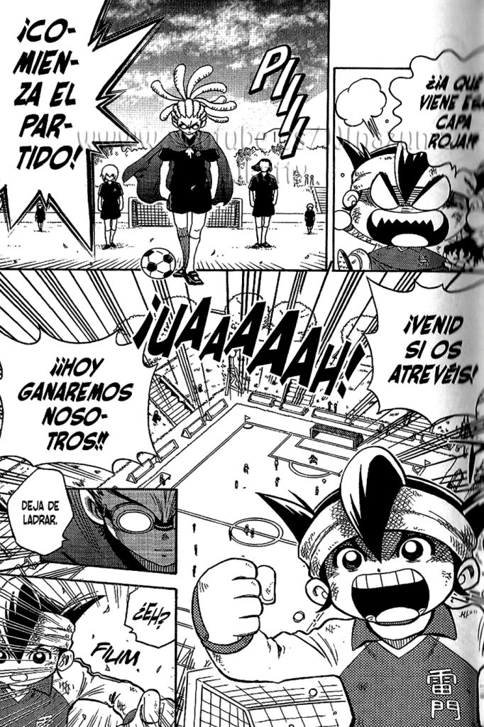 Manga de Inazuma Eleven capitulo 1 en el foro Fusion lnazuma 201207