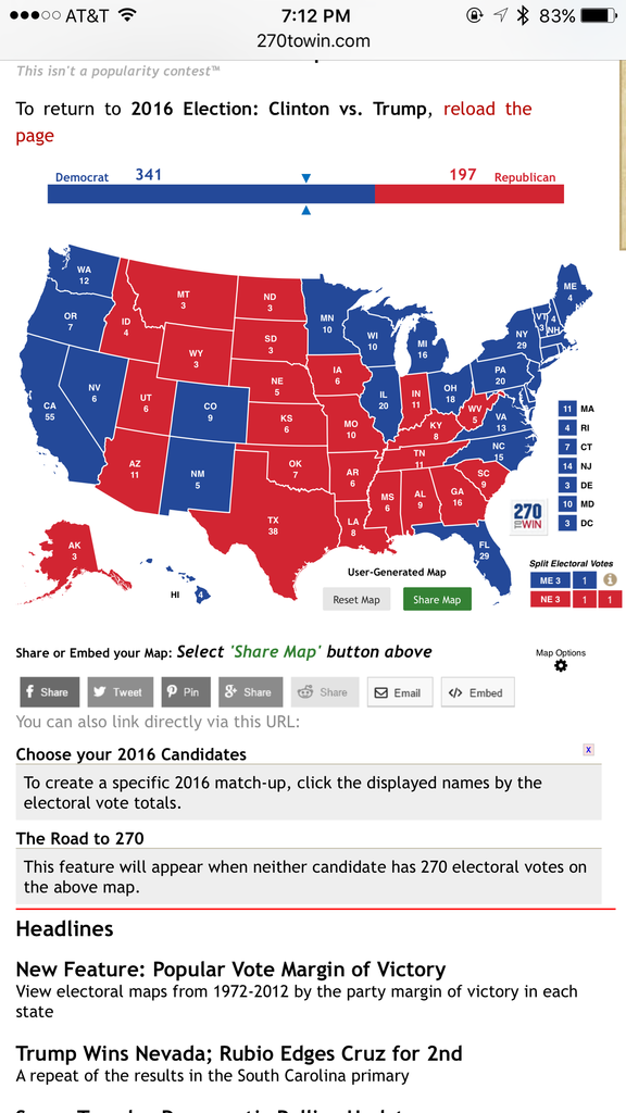 Updated Predictive Electoral Map Trump Vs Clinton 2016 Updated Predictive Electoral Map Trump Vs Clinton 2016