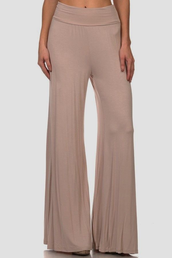 Day Off Palazzo Petite Pants - Coco Casual Wide Leg Yoga