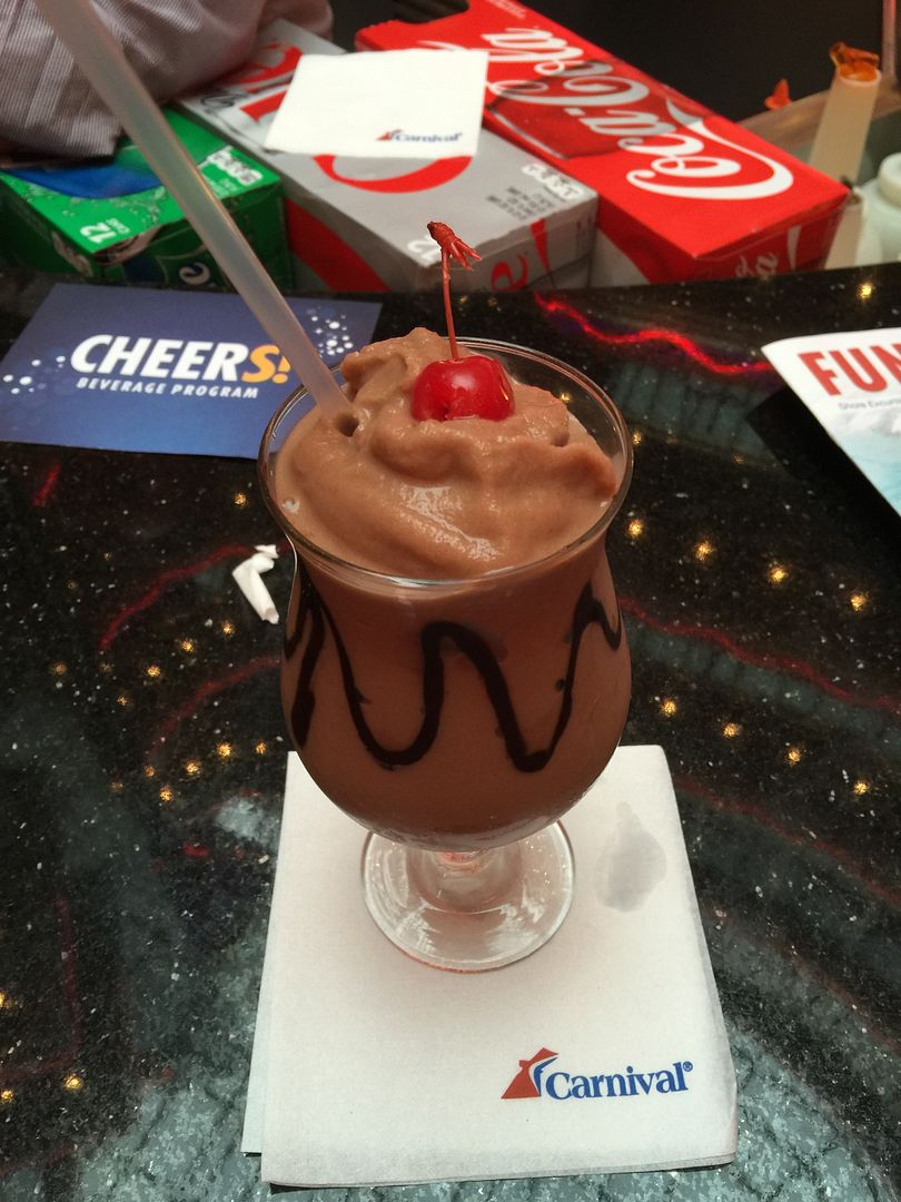 Nonalcoholic frozen drinks Carnival Cruise Lines Cruise Critic