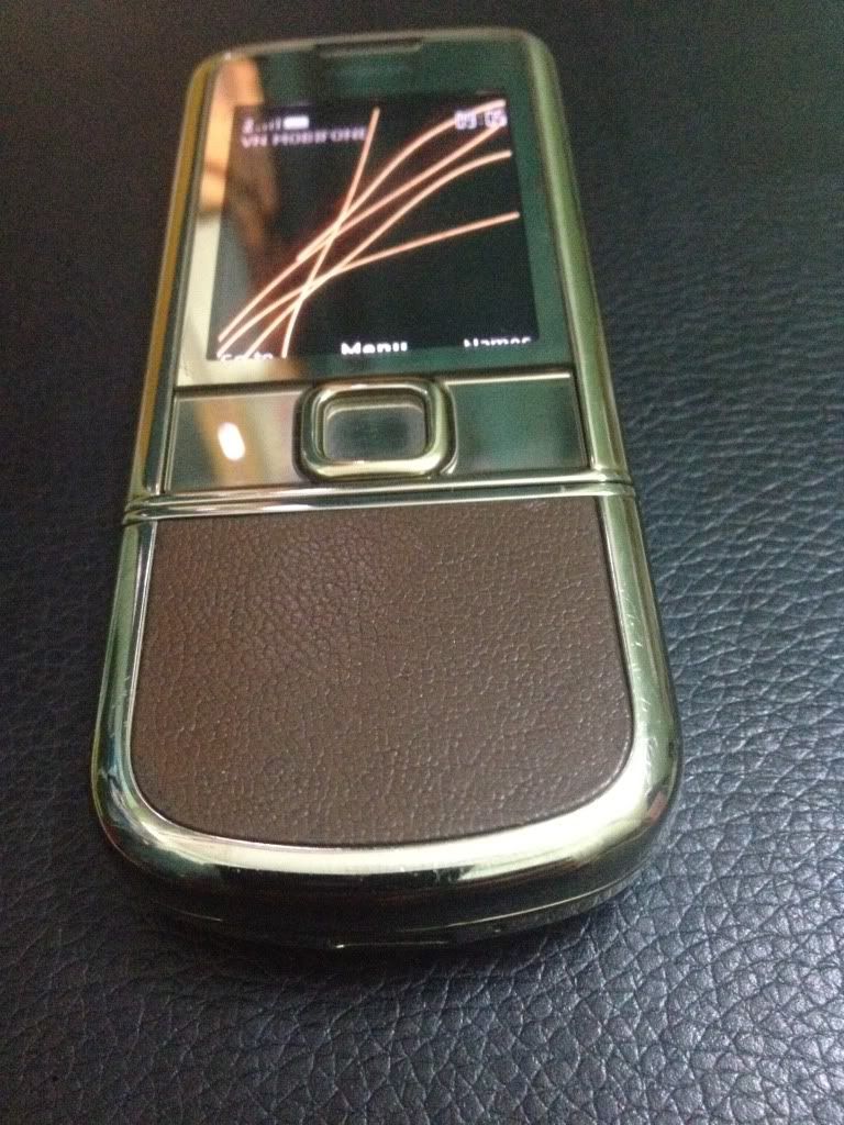 Hcm chuyên bán điện thoại nokia 8800 gold arte da nâu made in korean xách tay mới ful - 4