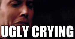 ugly crying photo: Ugly crying Supernatural tumblr_mgcd2dbMKu1rx9rato2_250.gif
