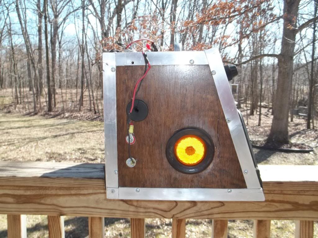 Truckers Custom Made Slip Seat Cb/Radio Box Used 30 Days