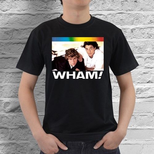 wham t shirts 80's