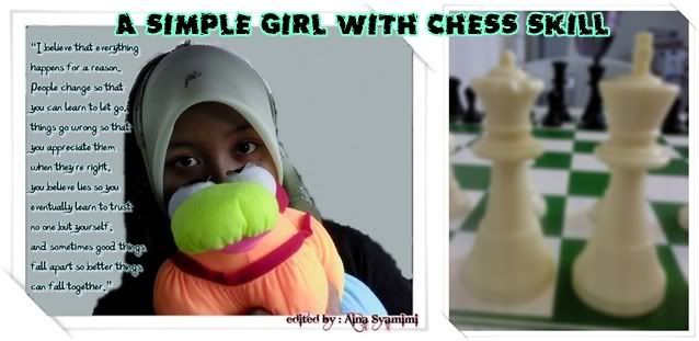 A Simple Girl With Chess Skill