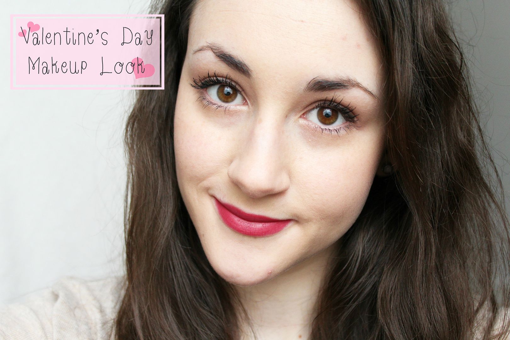 Bold-Red-Pink-Lip-Valtentines-Day-2015-Makeup-Look-Belle-Amie-UK-Beauty-Fashion-Lifestyle-Blog