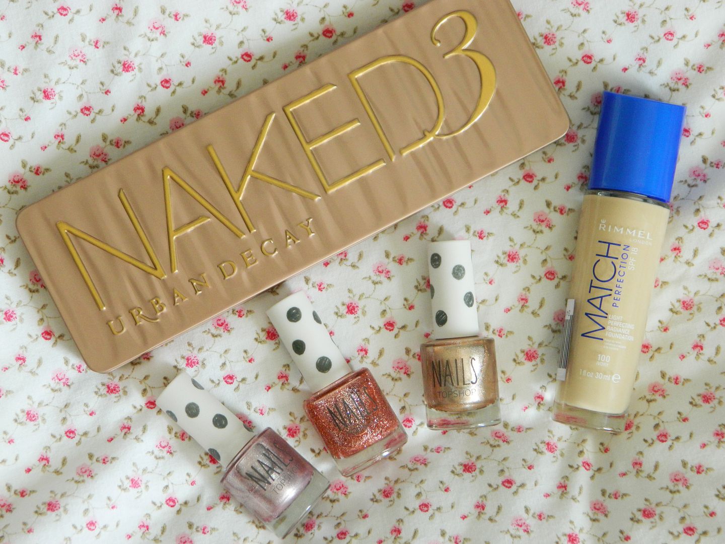 Collective Beauty And Makeup Haul Spring 2014 Urban Decay Naked 3 Topshop Nail Polish Rimmel Match Perfection Foundation Belle-amie UK Beauty Fashion Lifestyle Blog