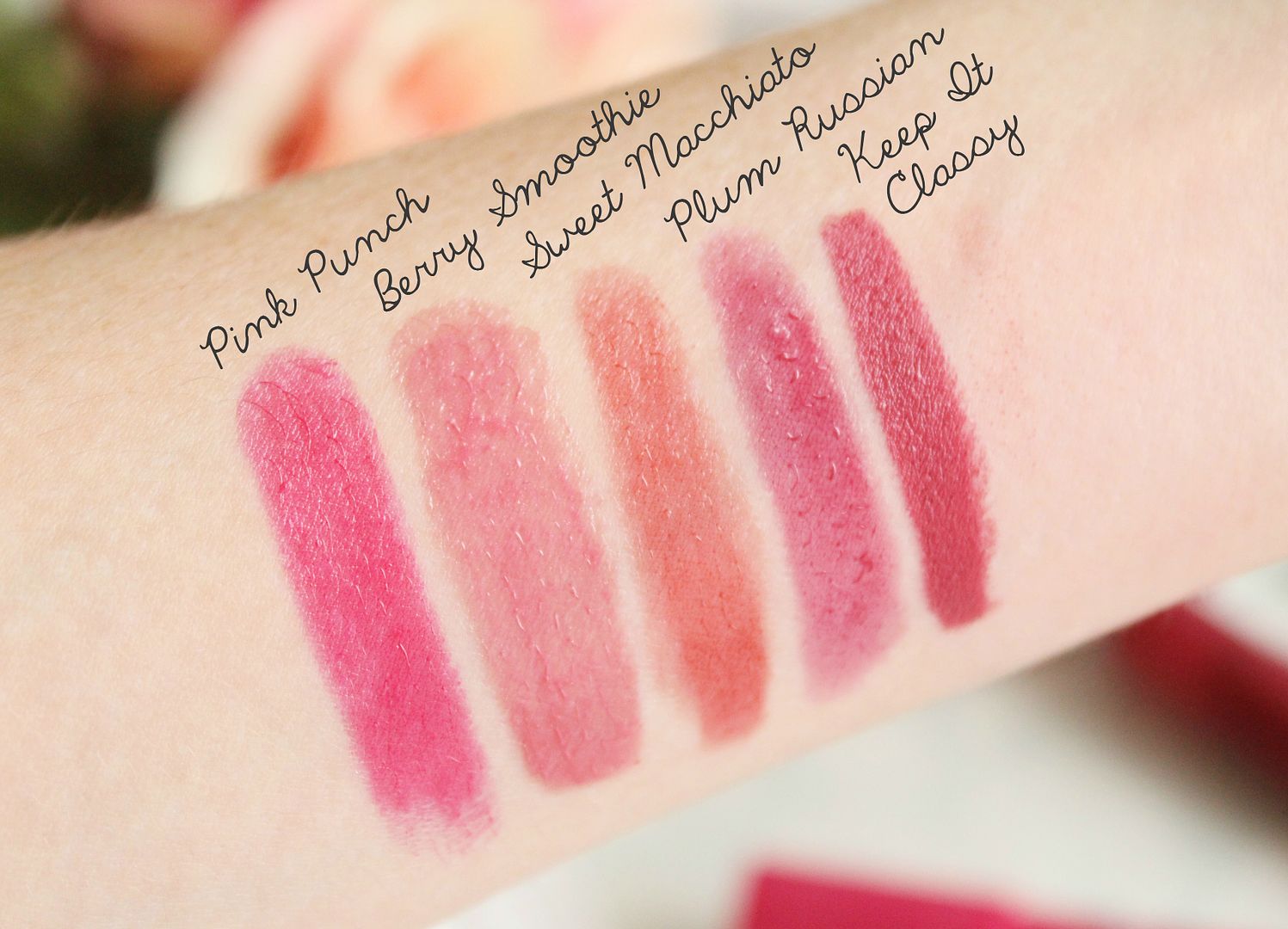 Current-Favourite-Daytime-Red-Pink-Lipsticks-Swatches-Belle-Amie-UK-Beauty-Fashion-Lifestyle-Blog