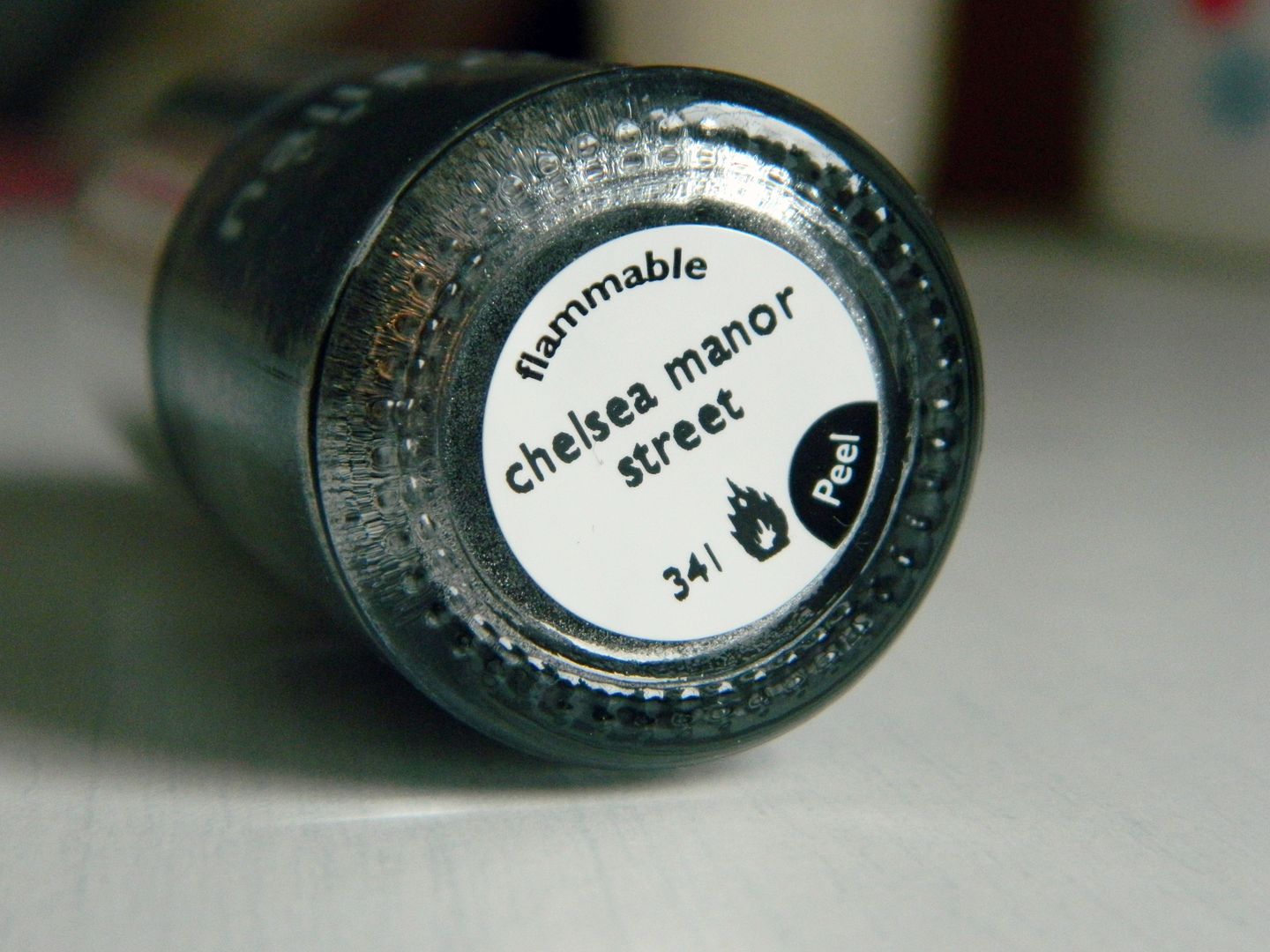 Nails Of The Day Nails Inc Chelsea Manor Street Nail Polish Label Review Belle-amie