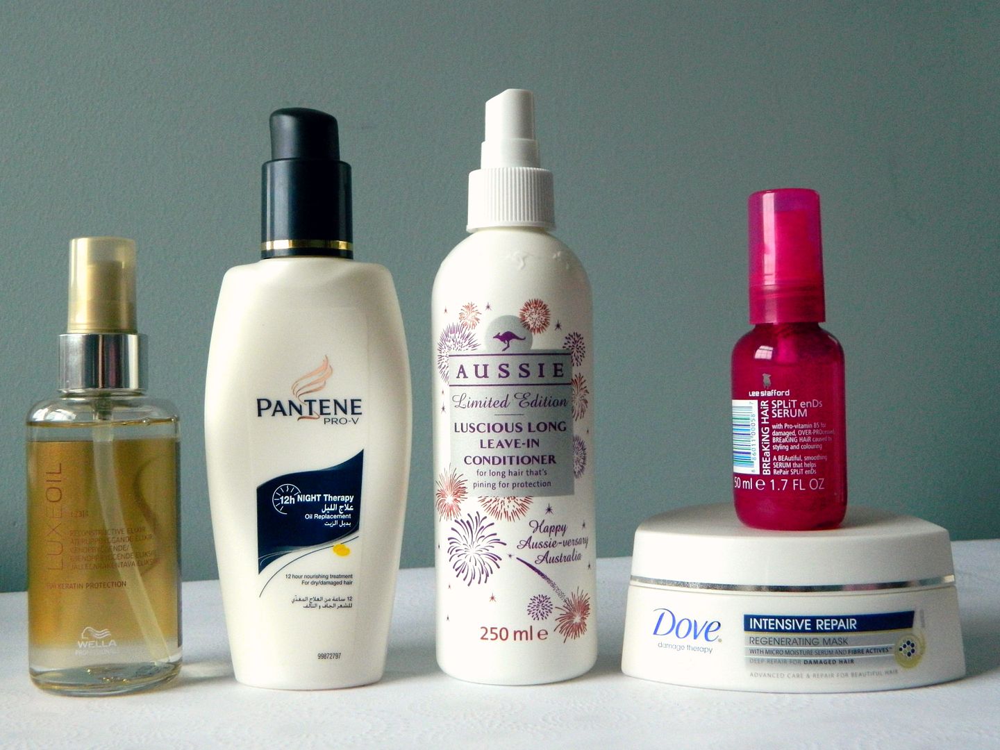 Ombre Hair Care Routine Treatments Wella Sp Luxe Oil Pantene Night Oil Aussie Leave In Conditioner Lee Stafford Serum Dove Mask Belle-amie Review