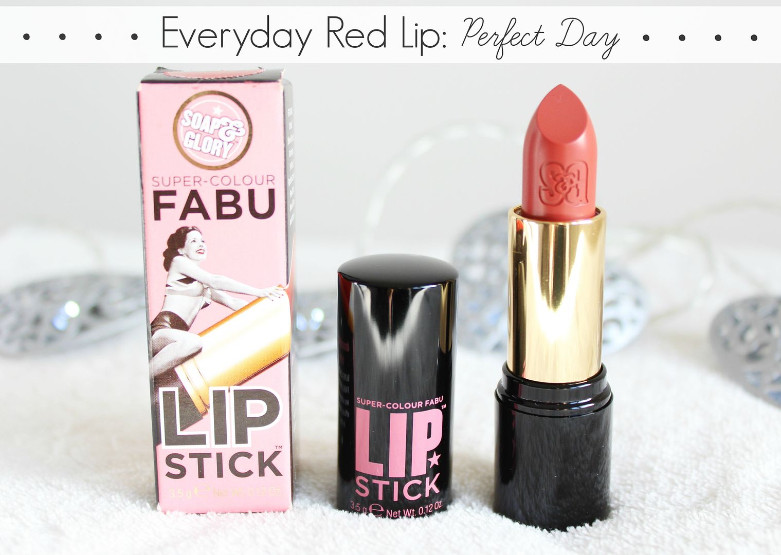 Every-Day-Red-Lip-Soap-And-Glory-Super-Colour-Fabu-Lipstick-Perfect-Day-Review-Belle-Amie-UK-Beauty-Fashion-Lifestyle-Blog
