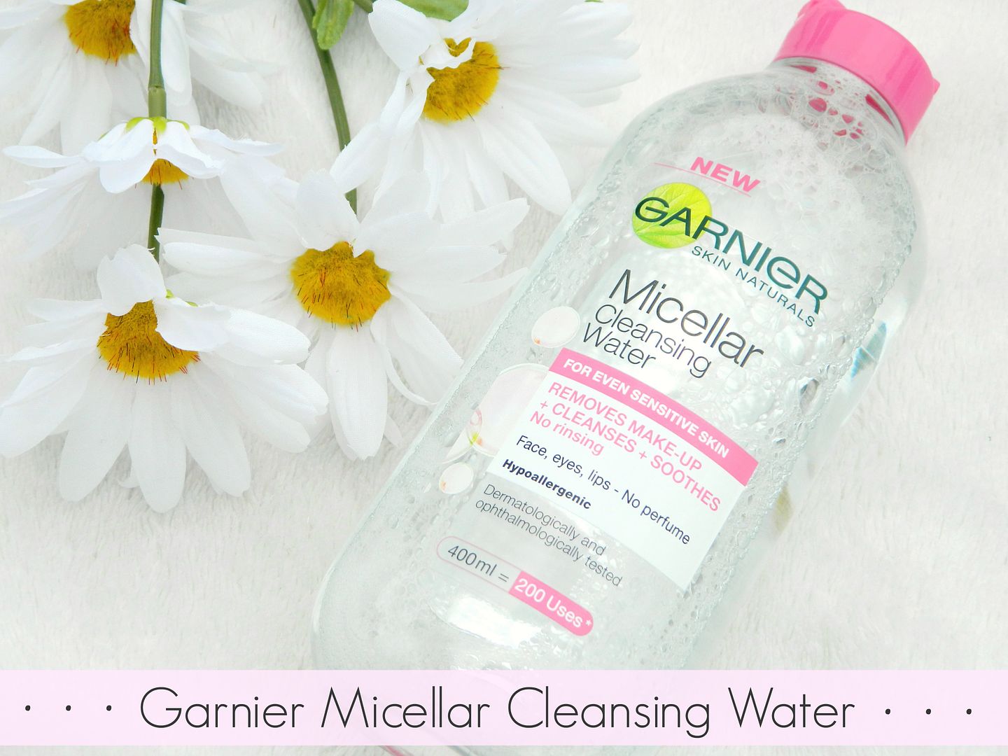 Daily Favourites Garnier Micellar Cleansing Water Review Belle-Amie UK Beauty Fashion Lifestyle Blog