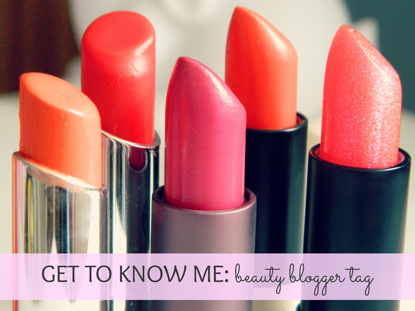 Get To Know Me Beauty Blogger Tag Belle-amie UK Beauty Fashion Lifestyle Blog