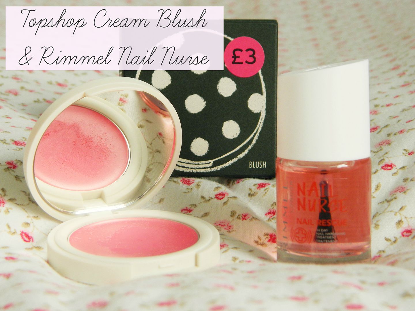 Haul Primark Topshop Cream Blusher H&M Rimmel Nail Nurse VO5 New Look Belle-amie UK Beauty Fashion Blog