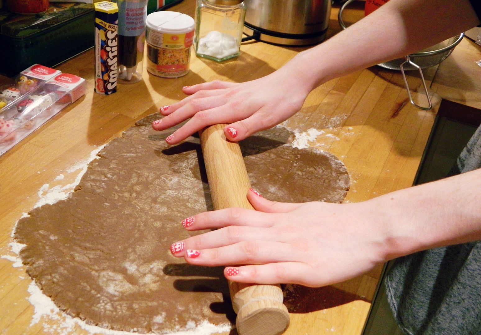 Homemade Gingerbread Biscuits Dough Belle-amie UK Beauty Fashion Lifestyle Blog
