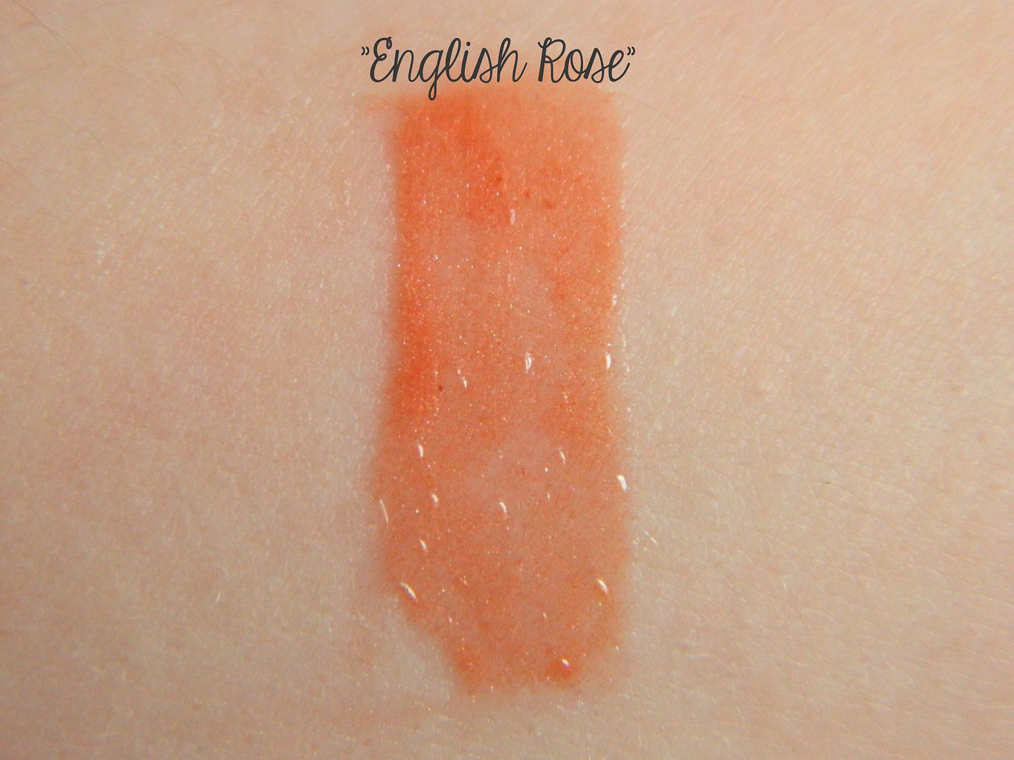 Lumiere Cosmetcs Lumi Lips in English Rose Swatch