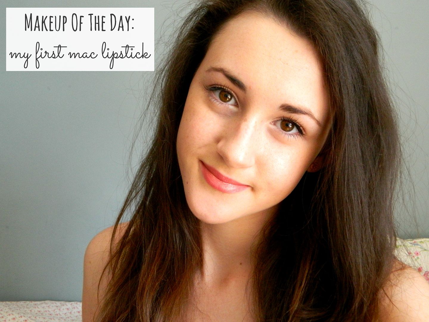 Makeup Of The Day My First MAC Lipstick Ramblin' Rose Face Photo Belle-amie UK Beauty Fashion Lifestyle Blog