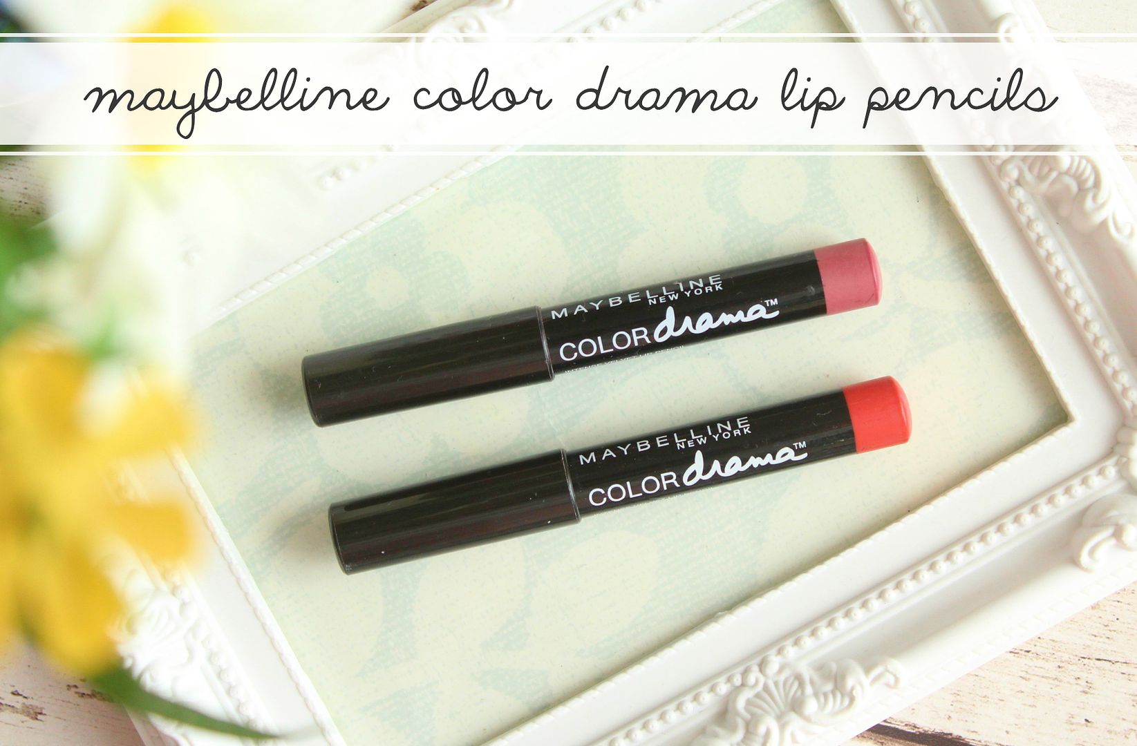 Maybelline Color Drama Lipstick Lip Pencils Keep It Classy Fab Orange Review Swatch Belle-amie Beauty Fashion Lifestyle Blog
