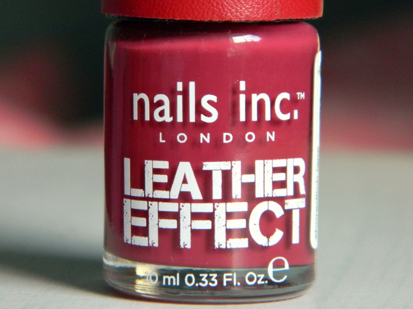 Nails Inc Shoreditch Lane Leather Effect Close Up