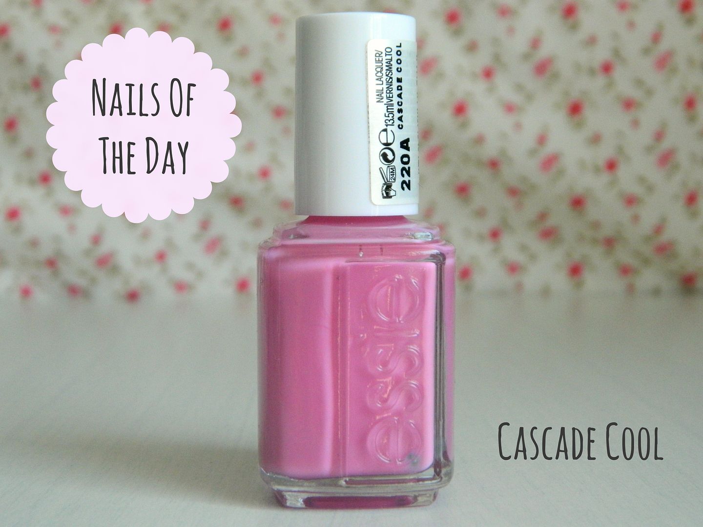 Nails Of the Day Essie Nail Lacquer Cascade Cool Belle-amie UK Beauty Fashion Lifestyle Blog