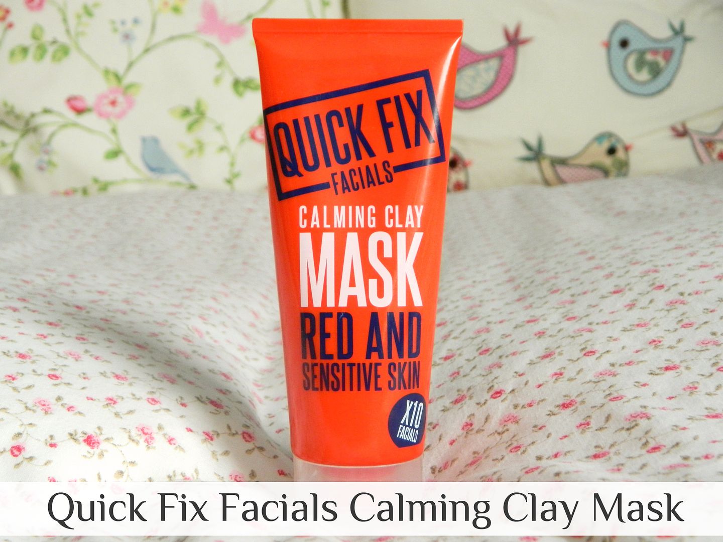 Quick Fix Facials Calming Clay Mask Red And Sensitive Skin Review Belle-Amie UK Beauty Fashion Lifestyle Blog