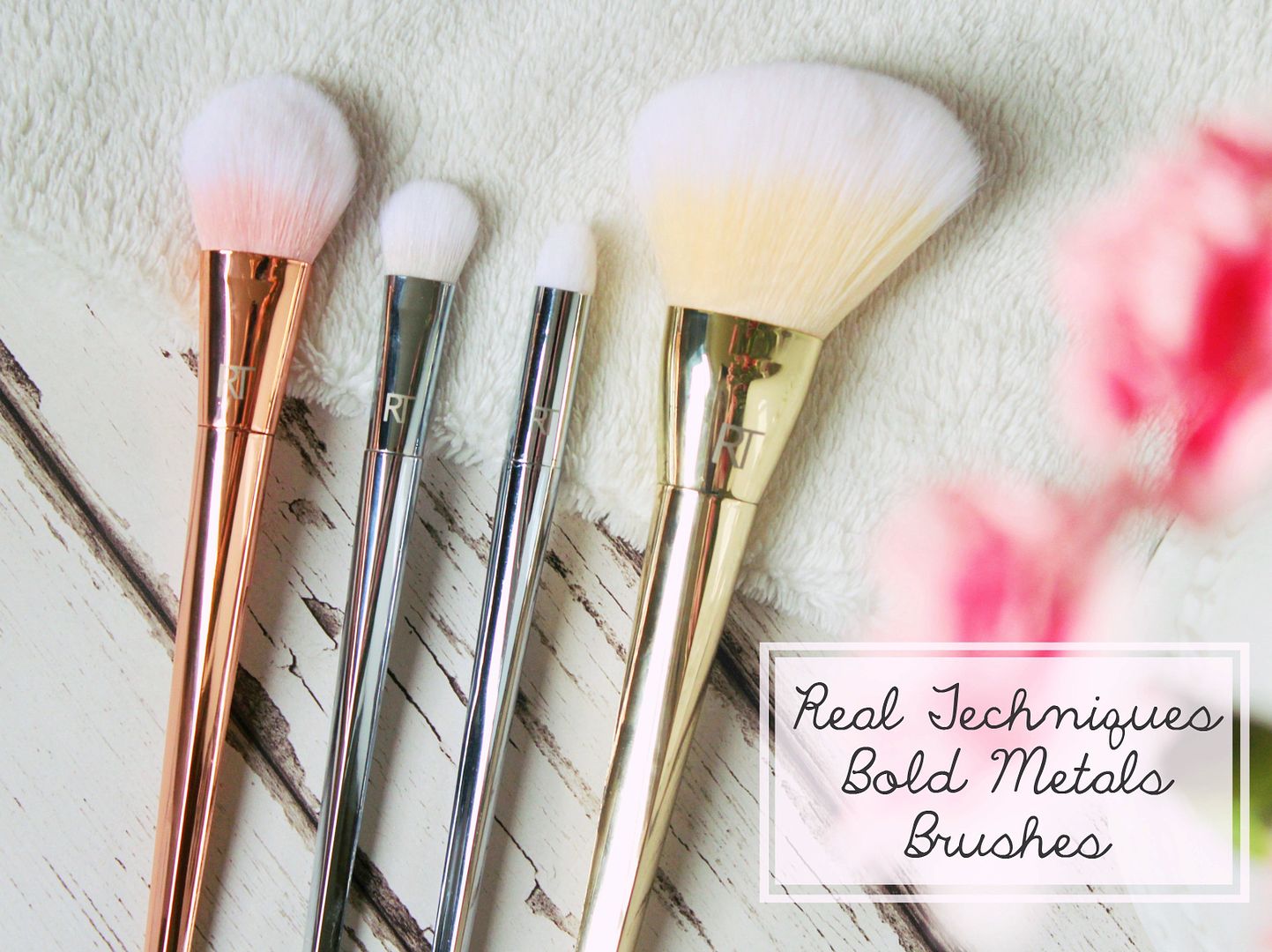 Real Techniques Bold Metals Brush Collection Review Belle-Amie UK Beauty Fashion Lifestyle Blog