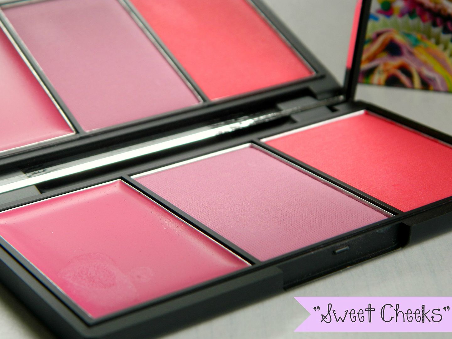 Sleek Blush By 3 in Sweet Cheeks Candy Collection Cupcake Dolly Mix Candyfloss Review Belle-amie