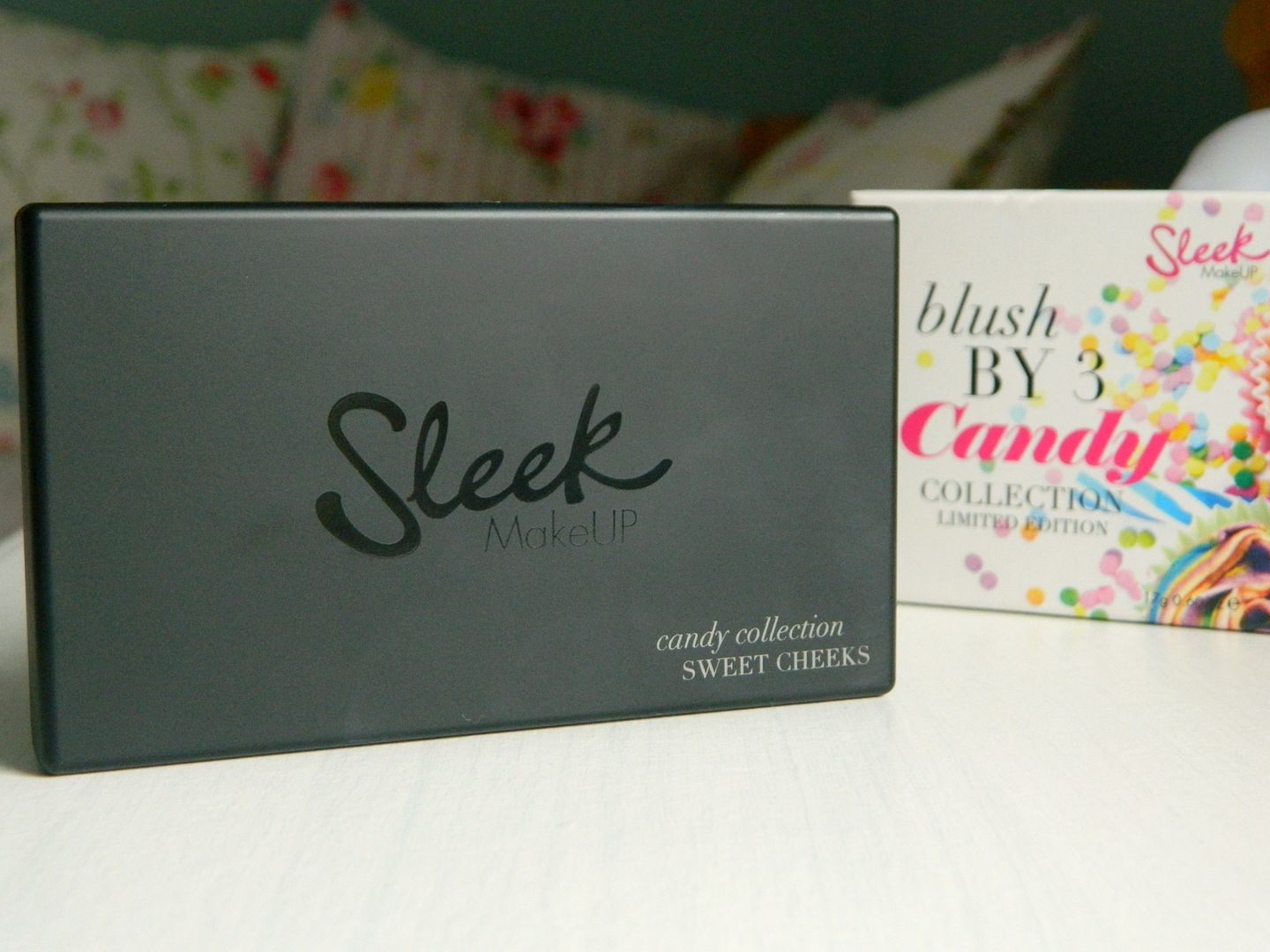 Sleek Blush By 3 in Sweet Cheeks Candy Collection Palette Packaging Review Belle-amie