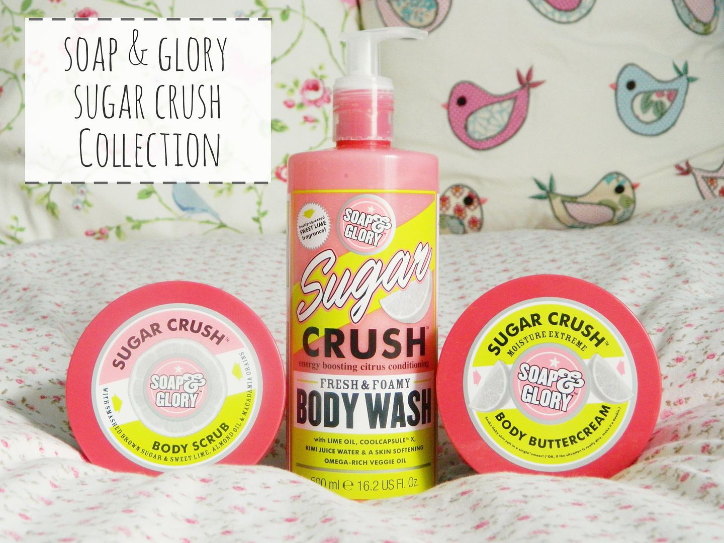 Soap And Glory Sugar Crush Collection Review Belle-amie UK Beauty Fashion Lifestyle Blog