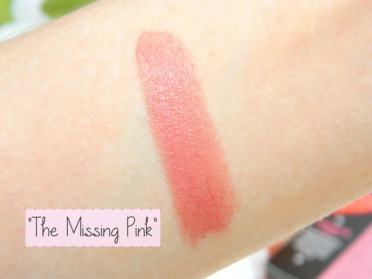 Soap And Glory Super Colour Fabu Lipstick In The Missing Pink Satin Finish Review Swatch On Skin Belle Amie UK Beauty Fashion Lifestyle Blog