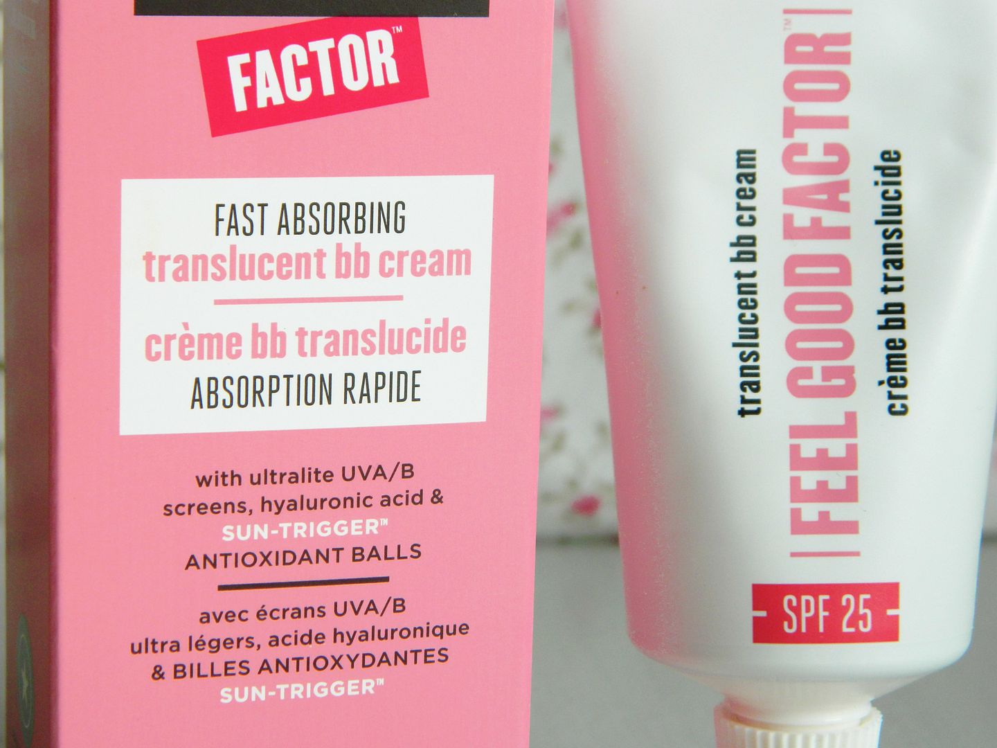 Soap And Glory Feel Good Factor Translucent BB Cream Review Packaging Belle-amie UK Beauty Fashion Lifestyle Blog