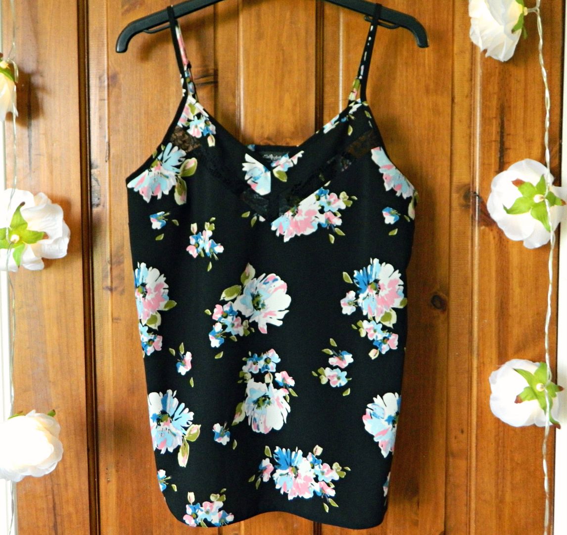 Spring Summer Fashion Accessories Haul 2014 Miss Selfridge Lace Floral Cami Belle-amie UK Beauty Fashion Lifestyle Blog