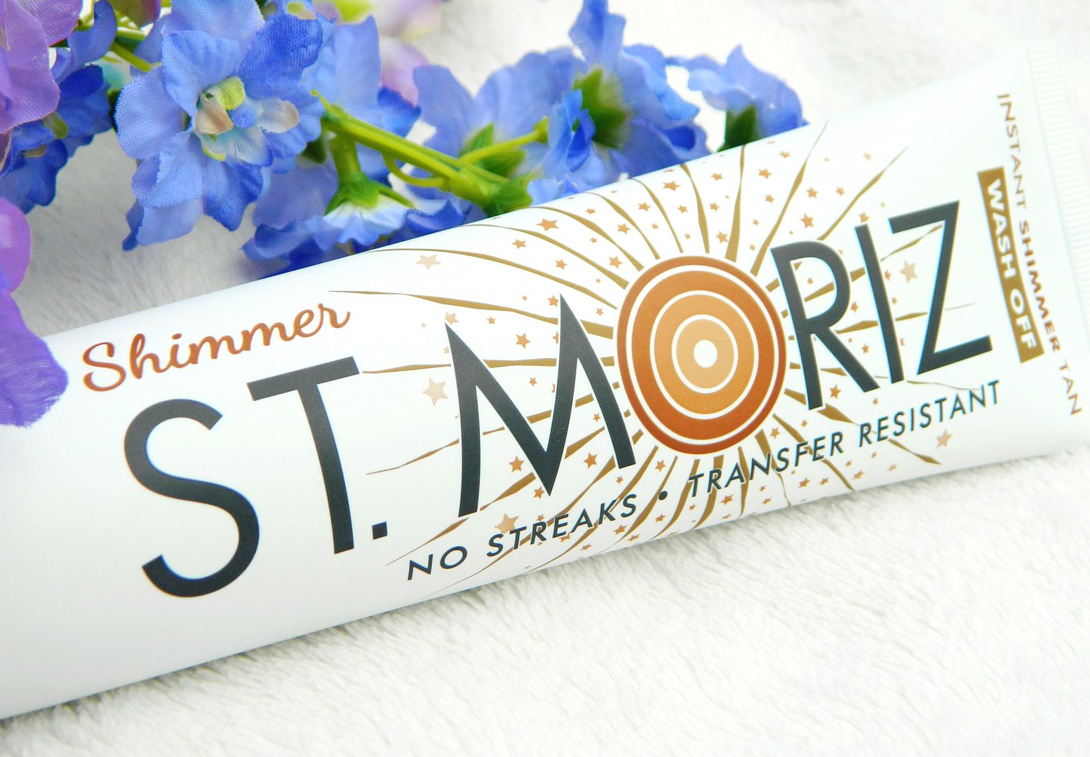 Review Of St Moriz Instant Shimmer Wash Off Fake Tan Close Up Belle-amie UK Beauty Fashion Lifestyle Blog