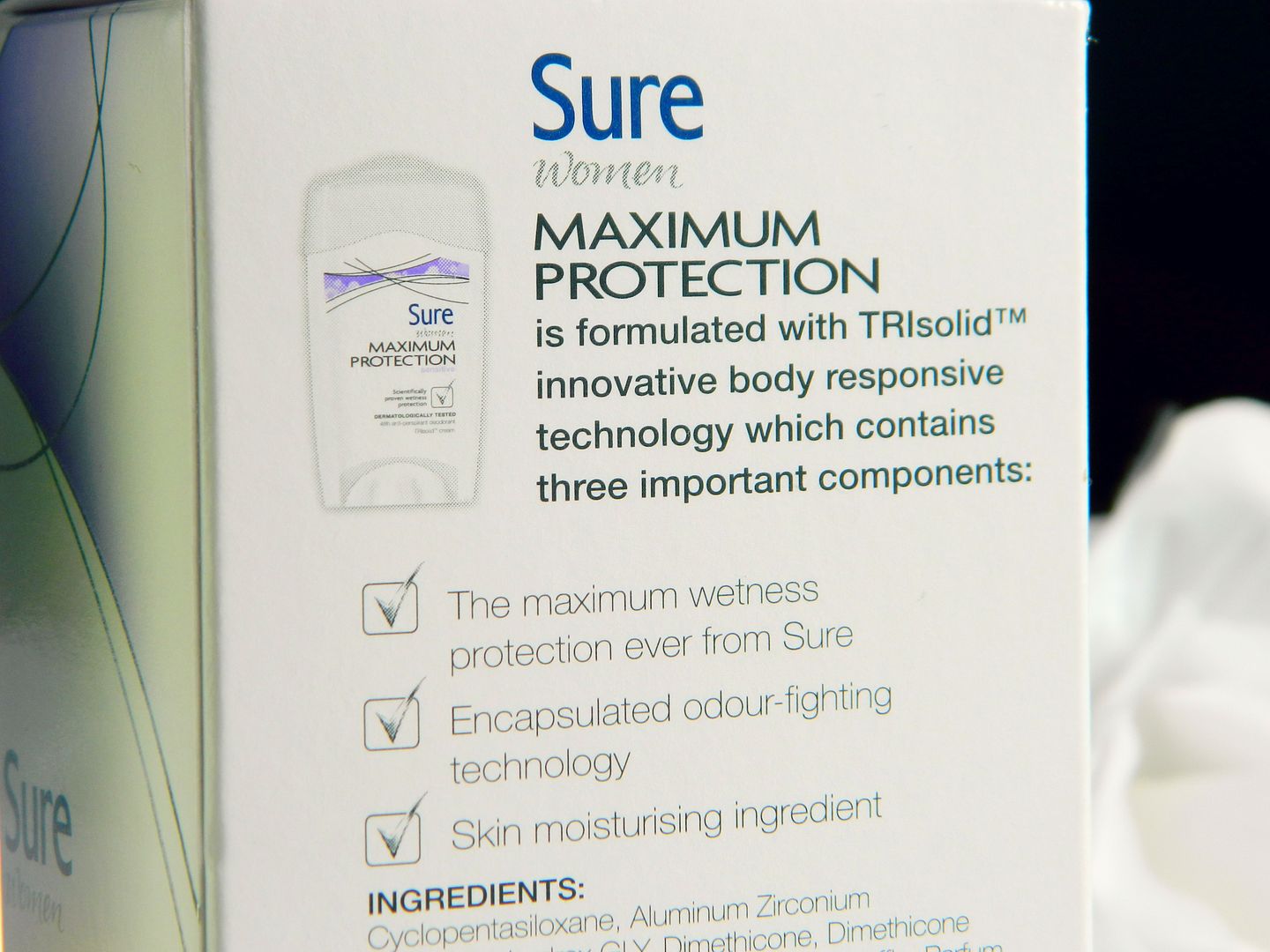 Sure Maximum Protection Anti Perspirant Review What Does It Do Belle-amie UK Beauty Fashion Lifestyle Blog