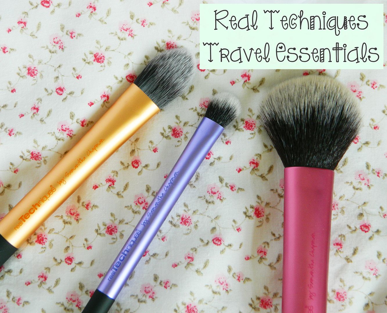 TK Maxx Beauty Bargains Haul Real Techniques Travel Essentials Brushes Belle Amie UK Beauty Fashion Lifestyle Blog