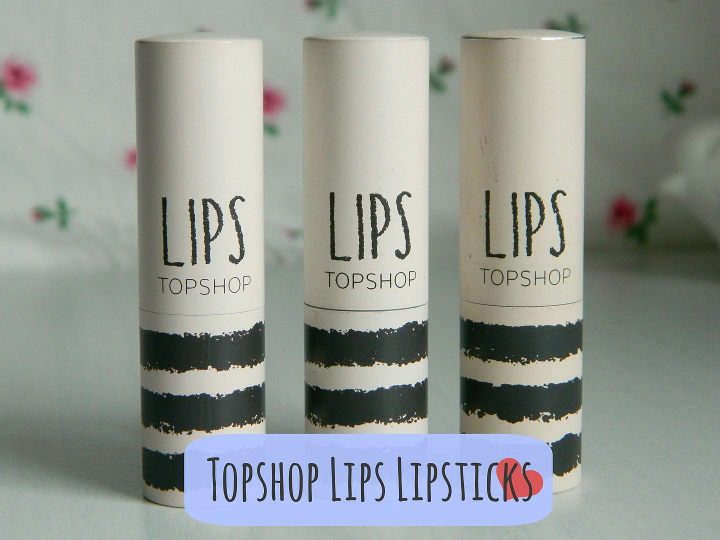Topshop Lips Lipsticks Ditsy Crystal Ohh La La Review Belle-amie