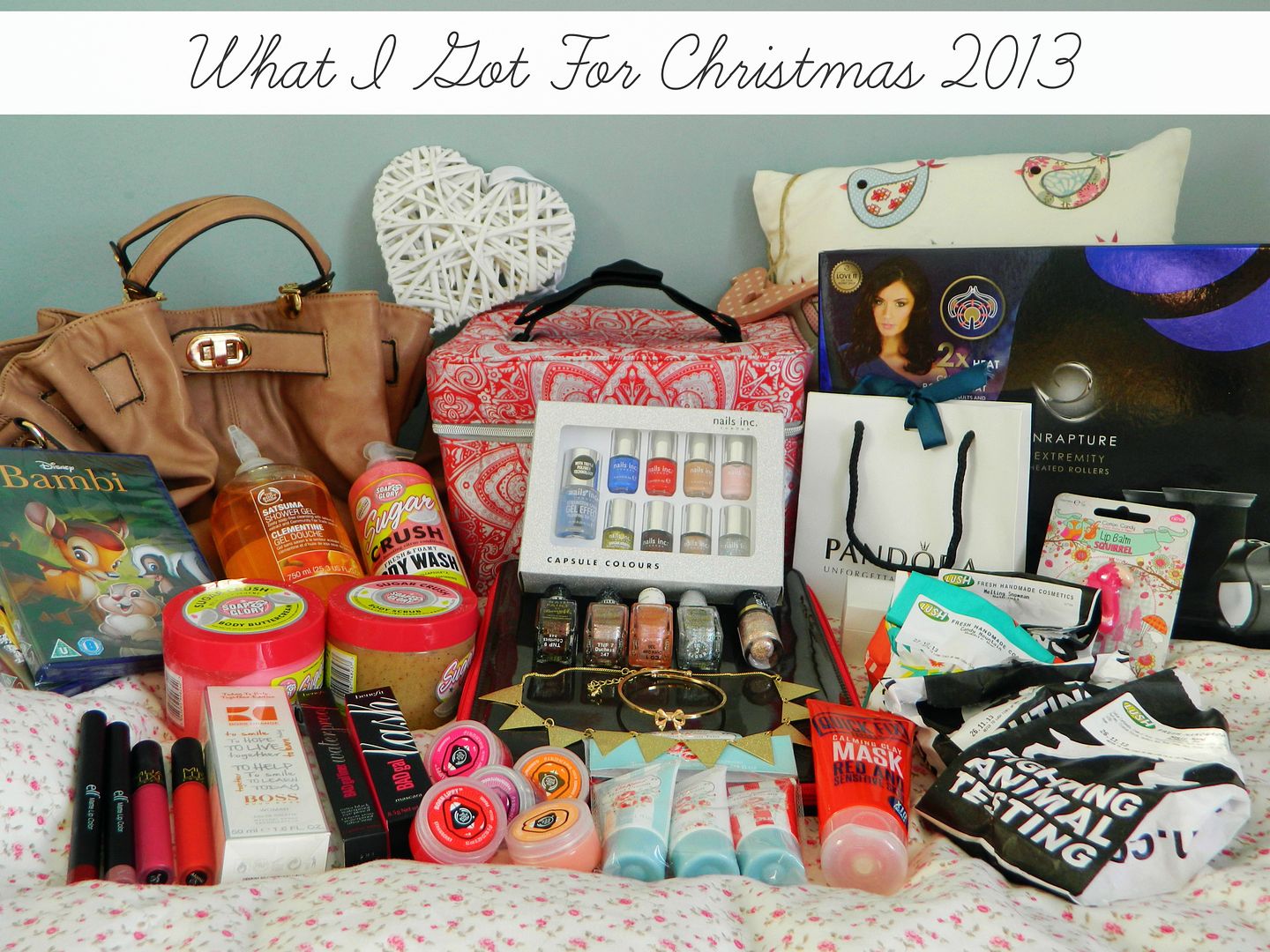 What I Got For Christmas 2013 Belle-amie UK Beauty Fashion Lifestyle Blog