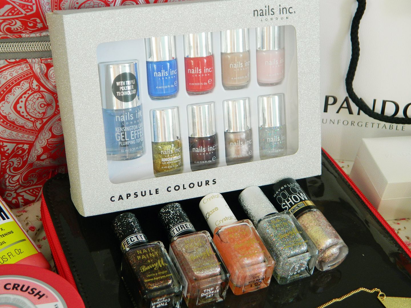 What I Got For Christmas 2013 Nails Inc Capsule Colours Set Barry M Nail Paints Belle-amie UK Beauty Fashion Lifestyle Blog